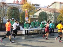 2013年12月8日　奈良マラソン2013ボランティア風景