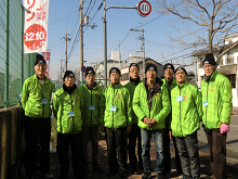2017年12月10日 奈良マラソン２０１７ボランティアに参加の皆さん
