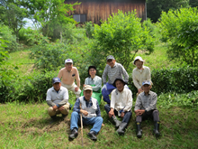 2025年6月6日 チーム明日香の森活動に参加の皆さん