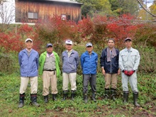 2025年11月26日 チーム明日香の森活動に参加の皆さん