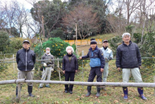 2025年1月11日  チーム神於山活動に参加の皆さん