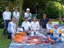 2025年6月28日  チーム神於山活動に参加の皆さん