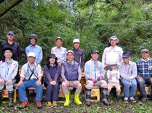 2025年9月13日  チーム神於山活動に参加の9+4名の方