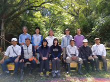 2025年9月27日 チーム神於山活動に参加の9+4名の方